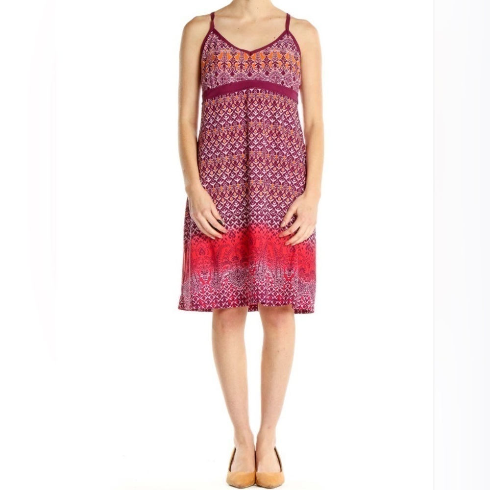 Athleta shorebrook athletic dress criss cross back built in bralette size medium
